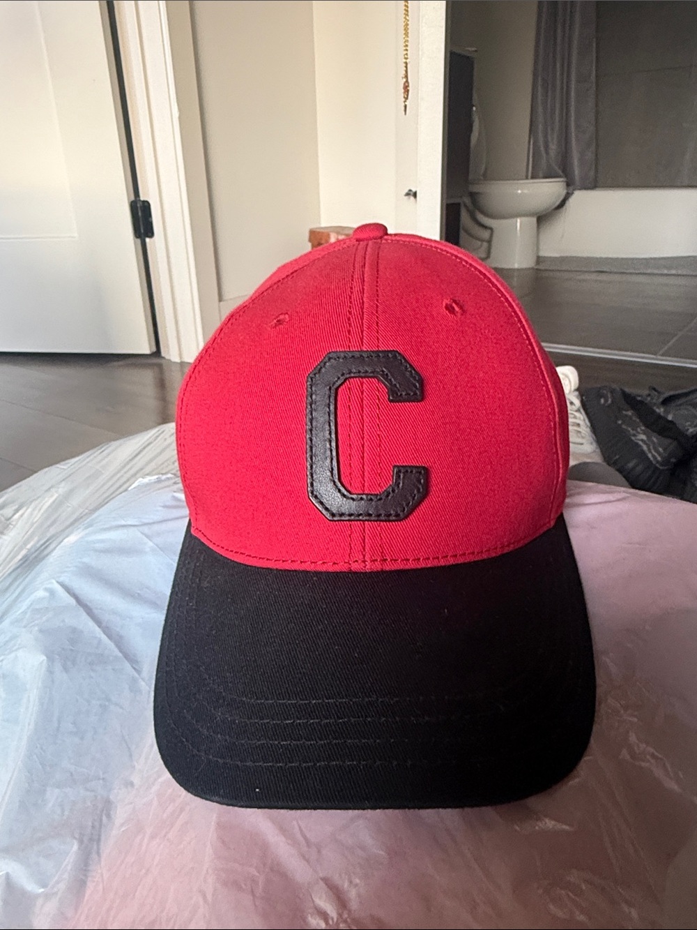 Coach Varsity C Cap with Raised 'C' Logo